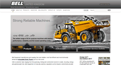 Desktop Screenshot of bellequipment.co.uk